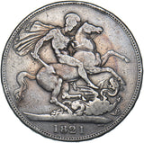 1821 Crown - George IV British Silver Coin
