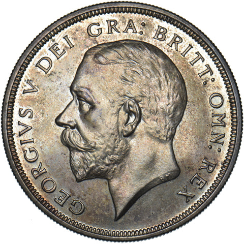 1927 Proof Crown - George V British Silver Coin - Superb
