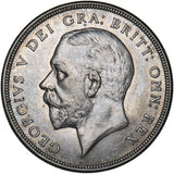1931 Crown - George V British Silver Coin - Very Nice