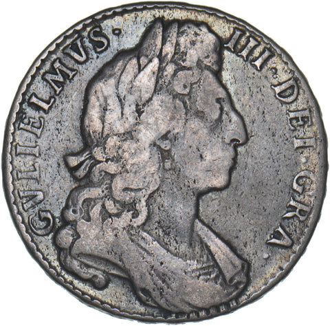 1697 Halfcrown - William III British Silver Coin - Nice