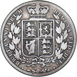 1887 Halfcrown (Young Head) - Victoria British Silver Coin