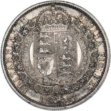 1887 Halfcrown - Victoria British Silver Coin - Very Nice