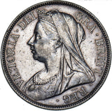 1897 Halfcrown - Victoria British Silver Coin - Nice