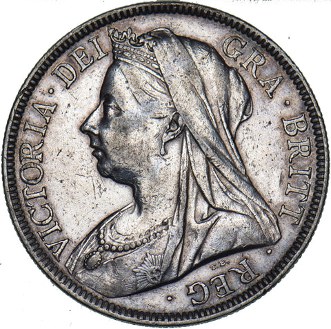 1897 Halfcrown - Victoria British Silver Coin - Nice