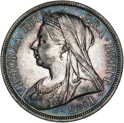 1901 Halfcrown - Victoria British Silver Coin - Nice