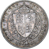 1901 Halfcrown - Victoria British Silver Coin - Nice