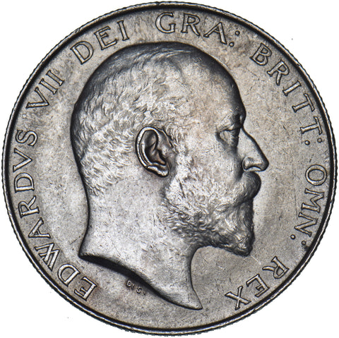 1902 Halfcrown - Edward VII British Silver Coin - Superb