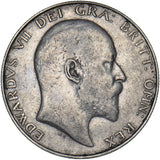 1909 Halfcrown - Edward VII British Silver Coin
