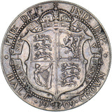 1909 Halfcrown - Edward VII British Silver Coin