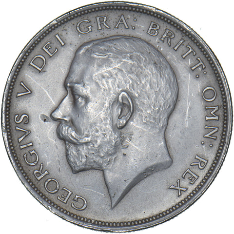 1911 Halfcrown - George V British Silver Coin