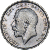 1911 Halfcrown - George V British Silver Coin - Nice