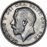 1912 Halfcrown - George V British Silver Coin