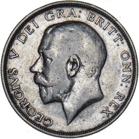 1912 Halfcrown - George V British Silver Coin