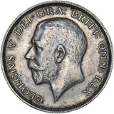 1912 Halfcrown - George V British Silver Coin - Nice