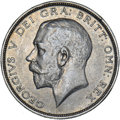 1912 Halfcrown - George V British Silver Coin - Nice