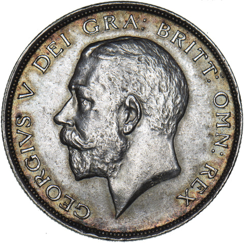 1912 Halfcrown - George V British Silver Coin - Very Nice