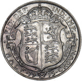 1915 Halfcrown - George V British Silver Coin - Very Nice