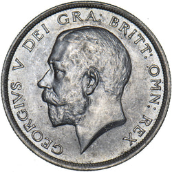 1915 Halfcrown - George V British Silver Coin - Very Nice