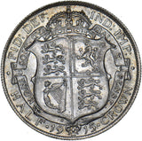 1915 Halfcrown - George V British Silver Coin - Very Nice