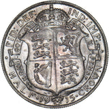 1915 Halfcrown - George V British Silver Coin - Very Nice