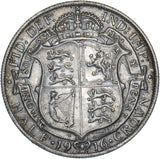1916 Halfcrown - George V British Silver Coin - Very Nice