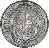 1916 Halfcrown - George V British Silver Coin - Superb
