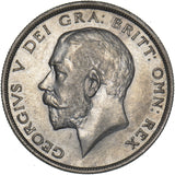 1916 Halfcrown - George V British Silver Coin - Very Nice