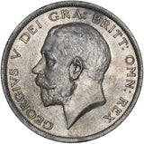 1916 Halfcrown - George V British Silver Coin - Superb
