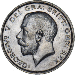 1918 Halfcrown - George V British Silver Coin - Very Nice