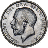 1918 Halfcrown - George V British Silver Coin - Very Nice