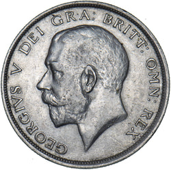 1918 Halfcrown - George V British Silver Coin - Nice