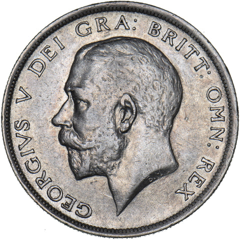 1918 Halfcrown - George V British Silver Coin - Nice