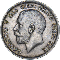 1918 Halfcrown - George V British Silver Coin - Nice