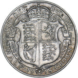 1918 Halfcrown - George V British Silver Coin - Nice