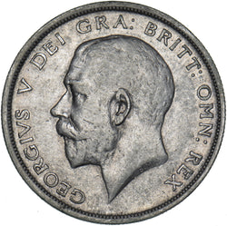 1919 Halfcrown - George V British Silver Coin - Nice