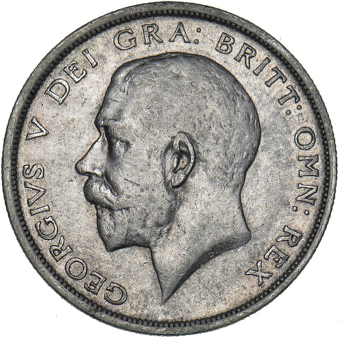1919 Halfcrown - George V British Silver Coin - Nice