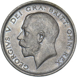 1920 Halfcrown - George V British Silver Coin - Nice