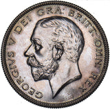 1927 Proof Halfcrown - George V British Silver Coin - Superb
