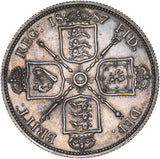 1887 Florin - Victoria British Silver Coin - Very Nice