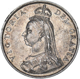 1887 Florin - Victoria British Silver Coin - Nice