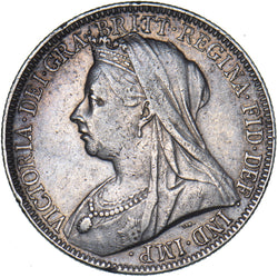 1899 Florin - Victoria British Silver Coin - Nice