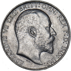 1904 Florin - Edward VII British Silver Coin - Very Nice