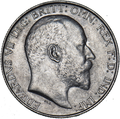 1904 Florin - Edward VII British Silver Coin - Very Nice