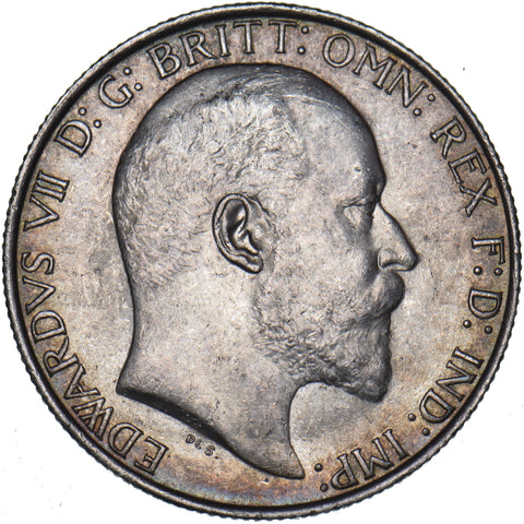 1904 Florin - Edward VII British Silver Coin - Very Nice