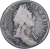 1697 Shilling - William III British Silver Coin