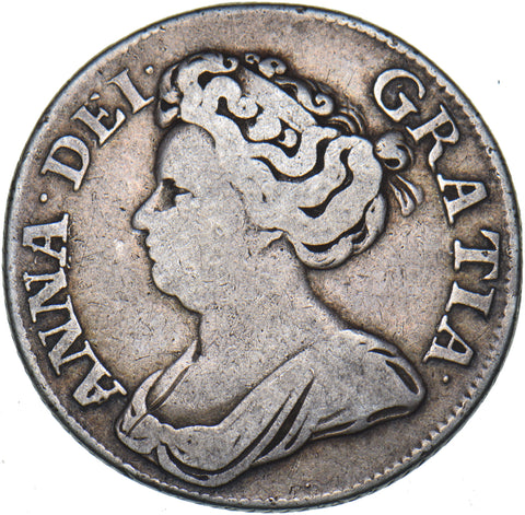 1711 Shilling - Anne British Silver Coin