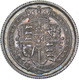 1816 Shilling - George III British Silver Coin - Very Nice
