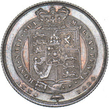 1824 Shilling - George IV British Silver Coin - Very Nice