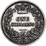 1878 Shilling (Die 1) - Victoria British Silver Coin - Nice