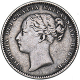 1884 Shilling - Victoria British Silver Coin - Nice